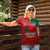 Bangladesh Women Polo Shirt with National Flag Design and Bengali Script