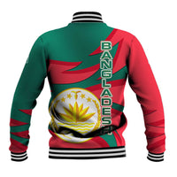 Bangladesh Baseball Jacket with Tiger Bengal Design and National Emblem Motif