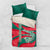 Bangladesh Bedding Set with Tiger Bengal Design and National Emblem Motif
