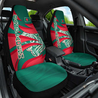 Bangladesh Car Seat Cover with Tiger Bengal Design and National Emblem Motif