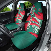Bangladesh Car Seat Cover with Tiger Bengal Design and National Emblem Motif