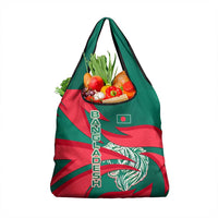 Bangladesh Grocery Bag with Tiger Bengal Design and National Emblem Motif