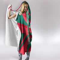 Bangladesh Hooded Blanket with Tiger Bengal Design and National Emblem Motif