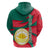 Bangladesh Hoodie with Tiger Bengal Design and National Emblem Motif