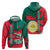 Bangladesh Hoodie with Tiger Bengal Design and National Emblem Motif