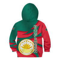 Bangladesh Kid Hoodie with Tiger Bengal Design and National Emblem Motif