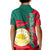 Bangladesh Kid Polo Shirt with Tiger Bengal Design and National Emblem Motif