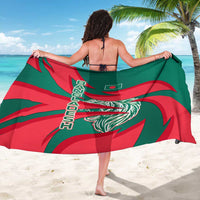 Bangladesh Sarong with Tiger Bengal Design and National Emblem Motif