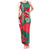 Bangladesh Tank Maxi Dress with Tiger Bengal Design and National Emblem Motif