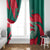 Bangladesh Window Curtain with Tiger Bengal Design and National Emblem Motif