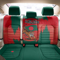 Bangladesh Flag Back Car Seat Cover with Royal Bengal Tiger Design