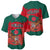 Bangladesh Flag Baseball Jersey with Royal Bengal Tiger Design