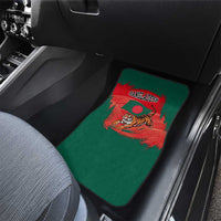 Bangladesh Flag Car Mats with Royal Bengal Tiger Design