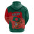 Bangladesh Flag Hoodie with Royal Bengal Tiger Design