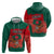 Bangladesh Flag Hoodie with Royal Bengal Tiger Design