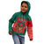 Bangladesh Flag Kid Hoodie with Royal Bengal Tiger Design