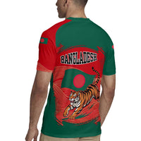 Bangladesh Flag Rugby Jersey with Royal Bengal Tiger Design
