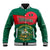 Bangladesh Chittagong Heritage Baseball Jacket with National Emblem and Flag