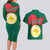 Bangladesh Chittagong Heritage Couples Matching Long Sleeve Bodycon Dress and Hawaiian Shirt with National Emblem and Flag