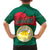 Bangladesh Chittagong Heritage Family Matching Puletasi and Hawaiian Shirt with National Emblem and Flag