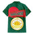 Bangladesh Chittagong Heritage Family Matching Summer Maxi Dress and Hawaiian Shirt with National Emblem and Flag
