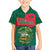 Bangladesh Chittagong Heritage Family Matching Summer Maxi Dress and Hawaiian Shirt with National Emblem and Flag