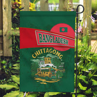 Bangladesh Chittagong Heritage Garden Flag with National Emblem and Flag