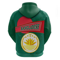 Bangladesh Chittagong Heritage Hoodie with National Emblem and Flag