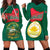 Bangladesh Chittagong Heritage Hoodie Dress with National Emblem and Flag