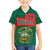 Bangladesh Chittagong Heritage Kid Hawaiian Shirt with National Emblem and Flag