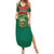 Bangladesh Chittagong Heritage Summer Maxi Dress with National Emblem and Flag