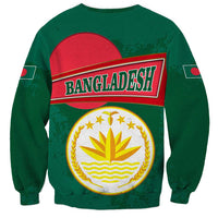 Bangladesh Chittagong Heritage Sweatshirt with National Emblem and Flag