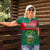Bangladesh Chittagong Heritage Women Polo Shirt with National Emblem and Flag