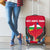 Central African Republic Luggage Cover with Red Blue Green Tribal Design and National Flag - Wonder Print Shop