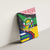 Central African Republic Canvas Wall Art with Multicolor Tribal Design and National Emblem - Wonder Print Shop