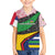 Central African Republic Hawaiian Shirt with Multicolor Tribal Design and National Emblem - Wonder Print Shop