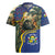 Central African Republic Rugby Jersey with Jungle Animal Design and National Emblem Pattern - Wonder Print Shop