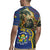 Central African Republic Rugby Jersey with Jungle Animal Design and National Emblem Pattern - Wonder Print Shop
