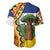 Central African Republic Baseball Jersey with Cartoon Baobab Design and Flag Pattern - Wonder Print Shop