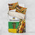 Central African Republic Bedding Set with Cartoon Baobab Design and Flag Pattern - Wonder Print Shop