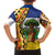 Central African Republic Hawaiian Shirt with Cartoon Baobab Design and Flag Pattern - Wonder Print Shop