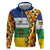 Central African Republic Hoodie with Cartoon Baobab Design and Flag Pattern - Wonder Print Shop