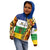 Central African Republic Kid Hoodie with Cartoon Baobab Design and Flag Pattern - Wonder Print Shop