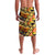 Central African Republic Lavalava with Cartoon Baobab Design and Flag Pattern - Wonder Print Shop