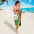 Central African Republic Sarong with Cartoon Baobab Design and Flag Pattern - Wonder Print Shop
