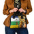 Central African Republic Shoulder Handbag with Cartoon Baobab Design and Flag Pattern - Wonder Print Shop