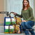 Central African Republic Travel Bag with Cartoon Baobab Design and Flag Pattern - Wonder Print Shop