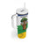 Central African Republic Tumbler With Handle with Cartoon Baobab Design and Flag Pattern - Wonder Print Shop
