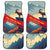 Liechtenstein Car Mats with Mountain Goat Landscape Design and Red Blue Alps - Wonder Print Shop