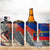Liechtenstein 4 in 1 Can Cooler Tumbler with Alpine Skiing Red Blue Design and Mountain Landscape - Wonder Print Shop